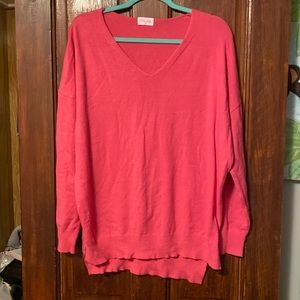 Pink lily Pink sweater